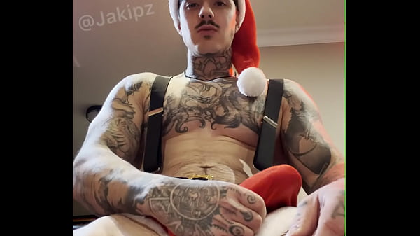 Play MP4 - Huge Cock Santa Strokes His Pole To Empty His Heavy Sack &lpar;Jakipz Santa Cosplay Trailer&rpar;