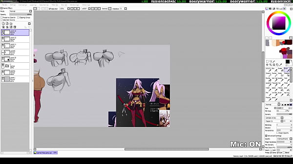 Nonton Chun-li Broadcast By Liveforthefunk On Picarto From January Twentieth 2021 B thumbnail