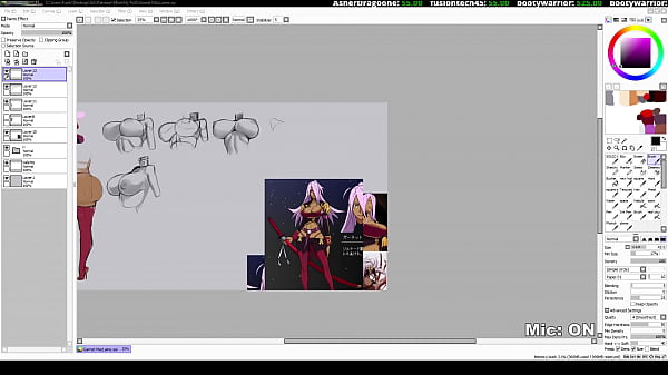 Chun li broadcast by liveforthefunk on picarto from january twentieth 2021 b 