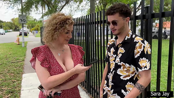 Some dude fucks & creampies slutty man eater sara jay 