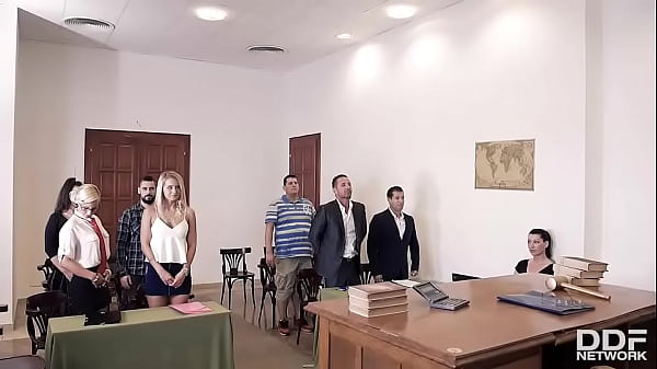 Judgement_Day SexyLawyer_Negotiates Double Penetration