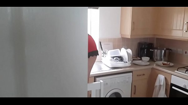 The stepfa secretly films his d_when he_was cleaning thehouse and then_her to suck his_big cock