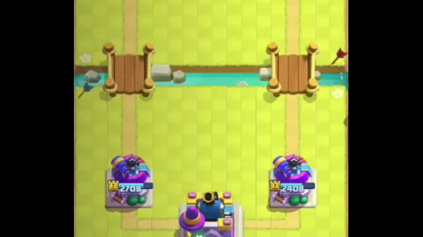 Partida de clash royale s&uacute;per hot 