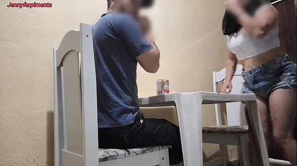 Young Couple Having Sex In A Bar In Public thumbnail