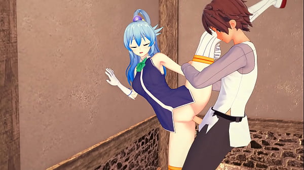 KonoSuba: Kazuma Uses His_Secret New_Skill on Aqua