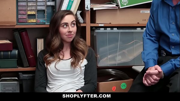 Shoplfyter - (Lexi Lovell) Shoplyfting And Gets 2 Cocks 