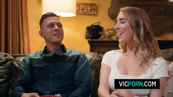 Hot_milf wife Cadence Lux fucks withher husband college buddy whilehe watches