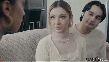 Teen Demi Hawks And Her Bf Have Changed Teachers And Busty Ravyn Alexa Not To Study But To Fuck Her.the Big Tit Milf Is Seduced Into A Threesome thumbnail