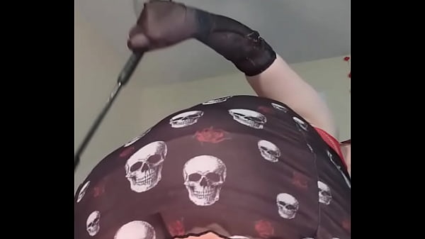 Riding crop all over - ass spank, tit spank video thumbnail