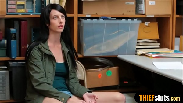 Pale busty teen_suspect offered fuck to avoid jail