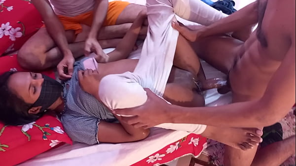 Uttaran20 the bengali gets fucked in the threesome of course but not only the black girl gets fucked but also the two guys fuck each other in the tight pussy during the villag threesome the slut and the guys enjoy fucking each other in the threesome