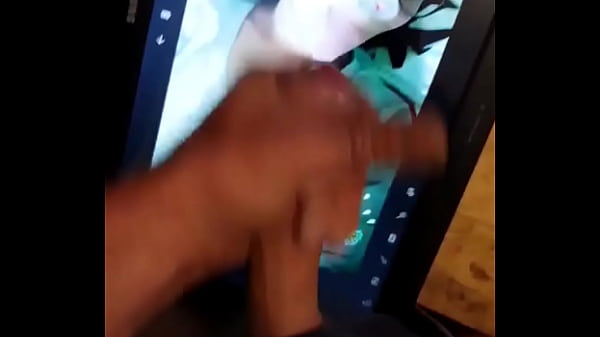 Cumtribute on my sexy friend Beatriz #2