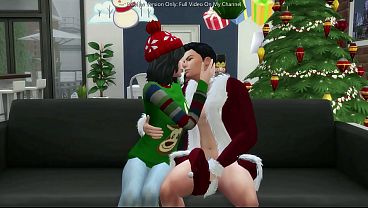 Naughty girlfriend gets a pussy full of cum as her present sims 4 3d hentai