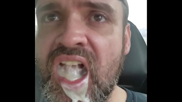 Stopped on a Roadtrip for a Mouthful of Cum