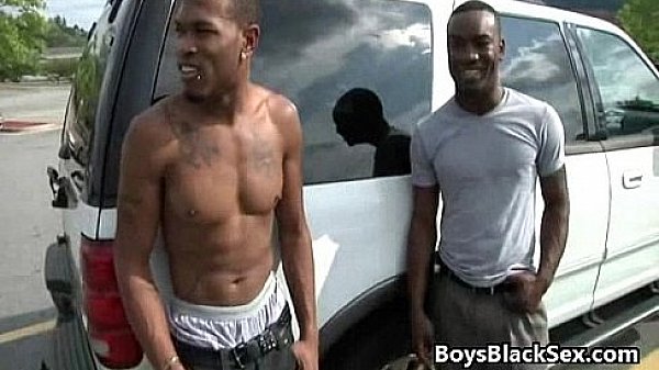 Blacks On Boys - Bareback Black Guy Fuck White Twink Gay Boy 05 