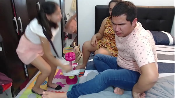 Play MP4 - My innocent virgin her friend sucks my husband's big cock for the first time thinking it was a popsicle on the threesome