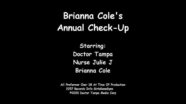 Brianna cole undergoes her yearly checkup at girlsgonegyno clinic by doctor tampa & nurse julie j who make her climax