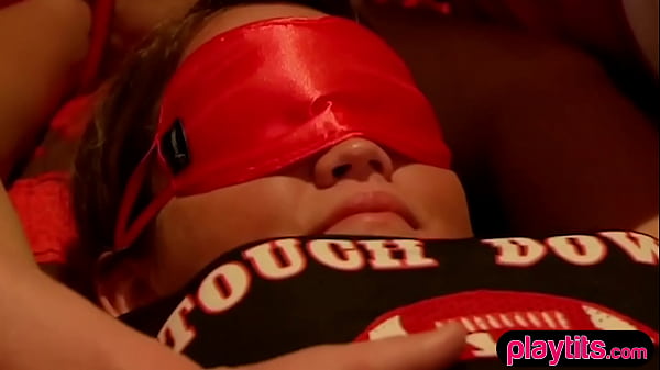 Cute amateur wife having fun at a sex party 