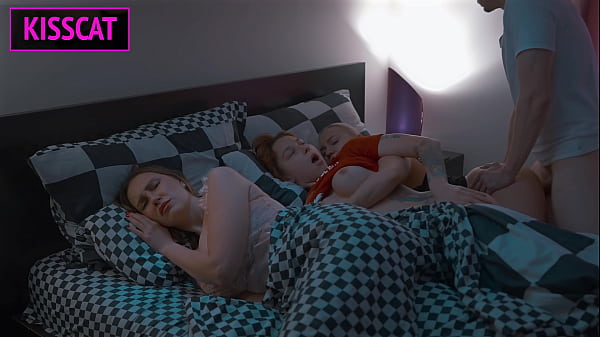 S3e6: Step Mom Shares Bed With New Wife And Step Daughter While Step Son Fuck Them Till Cum Inside thumbnail