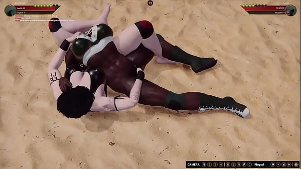 Lacey vs luna nf3d lesbian sex battle combat