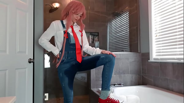 Yuno Gasai Wetting Denim Overalls & Panties Sage Eldritch thumbnail