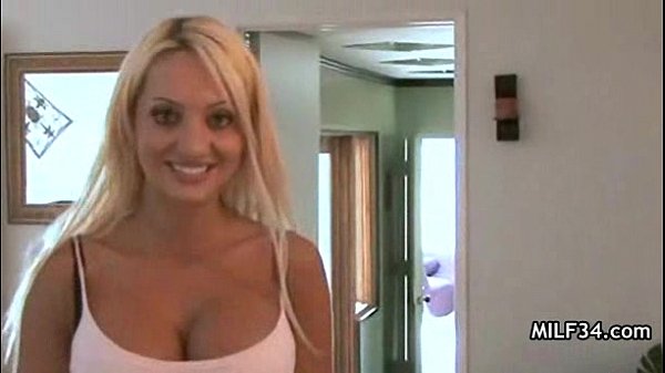 Horny milf fucked and jizzed onat home