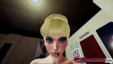 Animation Featuring Huge Boobs Cinderella - Experience Side Pose Sex, Intimate Face To Face Pose Sex With Moaning & Standing Doggystyle Ending Cum Inside A Lot Of Sperm thumbnail