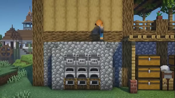 Sexy Minecraft How_to Build a Starter House with Mine Entrance Tutorial