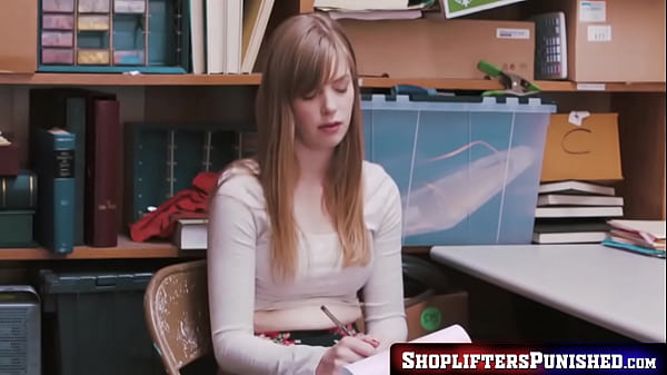 ShopliftersPunished com This teen needs hardcore stiffpole pounding her willing fuckhole deep