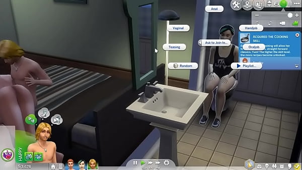 Sims 4 threesome fuck