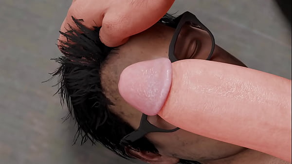 David King and Dwight getting rough and sloppy blowjob 