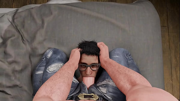 David King And Dwight Getting Rough And Sloppy Blowjob thumbnail