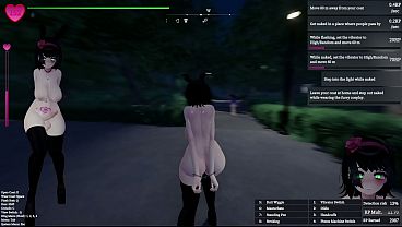 Secret Flasher Manaka, Public Restroom, Futa Fun (Modded) 