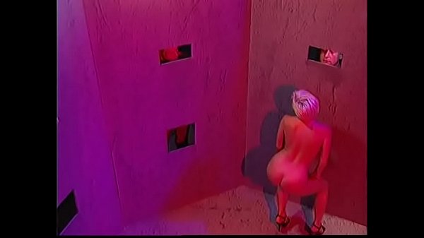 Play MP4 - Amazing blonde slut blows a few cocks and swallows glass of semen in the secret room