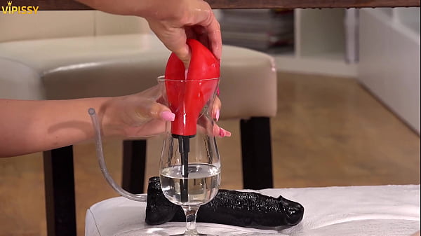 Piss in ass anal golden shower of pleasure