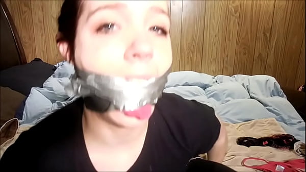 Gag Talking With Dirty Panties Stuffed In Her Mouth thumbnail