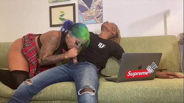 He's Been Acting Up, So I Had To Cum Teach Him A Lesson !! thumbnail