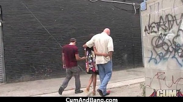 Ebony cumslut gets multi facial in gangbang 17