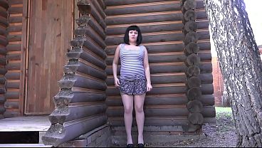 Nonton I Love Peeing Outside. A Powerful Stream Of Urine Through Panties. thumbnail