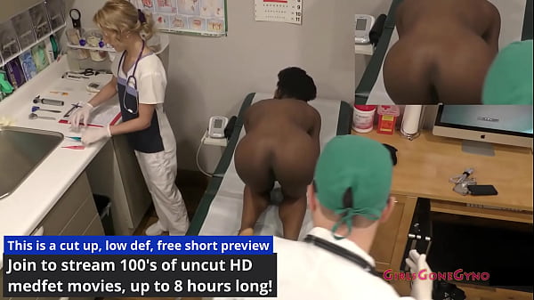 Rina arem embarrassed as she undergoes her mandatory college gynecological exam at doctor tampa and p a stacy shepards gloved hands only at girlsgonegyno