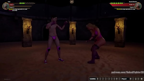 Rok vs bambi nf3d mixed mma combat 