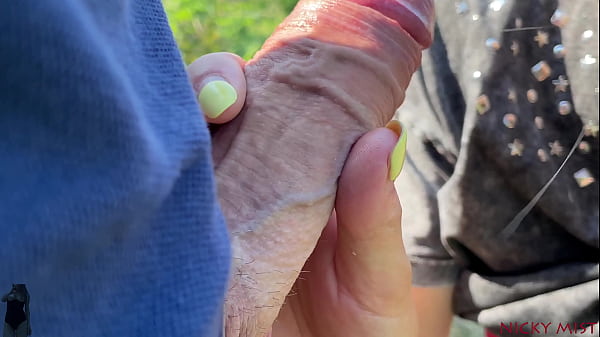 Blonde swallow cum after blowjob_and quick fuck in public safe place