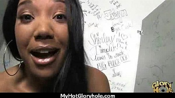 Gloryhole blowjob interracial amateur 20 