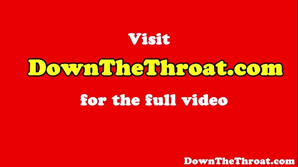 Play MP4 - Deepthroat loving babe gagging on cock