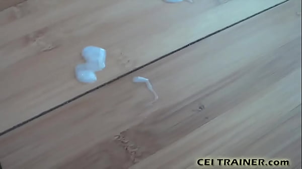 Cei cum eating instructions and femdom vids