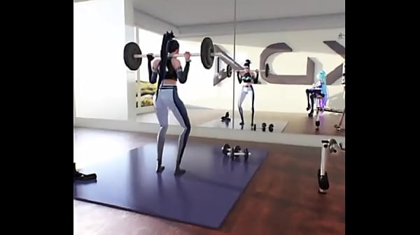 Anima&ccedil;&atilde;o 3d de legging ia