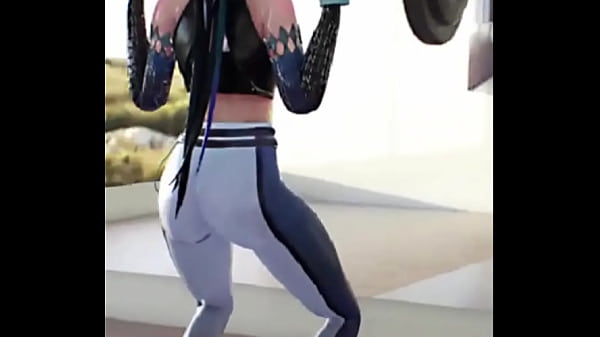 Anima&ccedil;&atilde;o 3d de legging ia