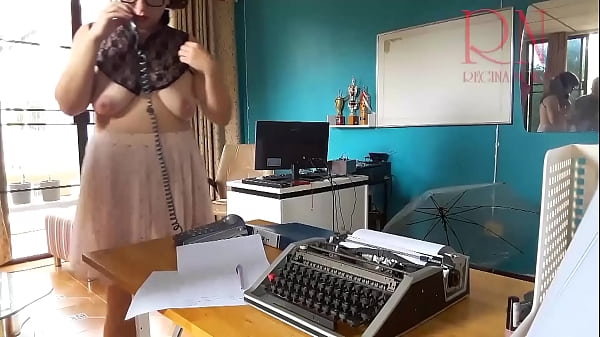 ENF Office domination Boss fucks secretary while she is on the_phone. Blowjob in office EXTRAFull video.