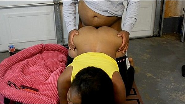 Living room sex on the floor doggystyle ghetto booty 