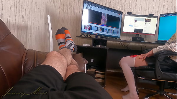 Daddy catched that i make porn